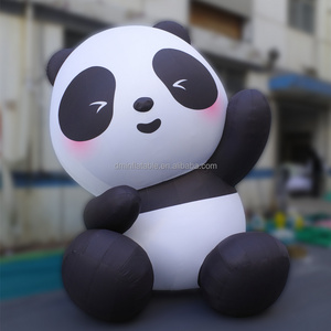 Advertising inflatable product cartoon mascot giant inflatable panda toy for events decoration