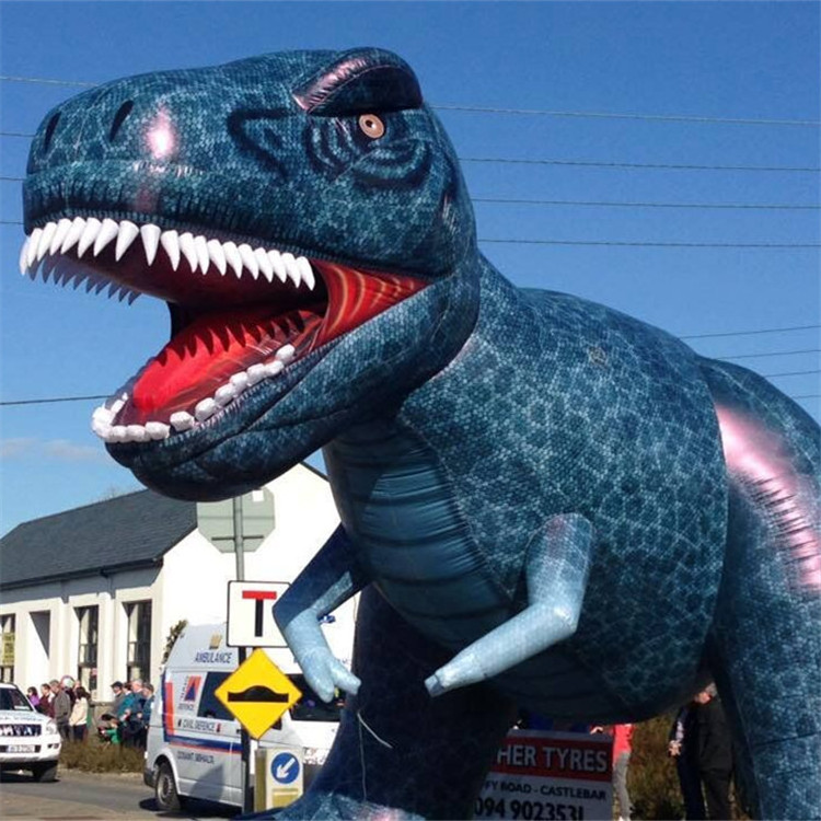 High Events Advertising Realistic jurassic world adult giant life size inflatable dinosaur T- rex For Promotional