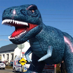 High Events Advertising Realistic jurassic world adult giant life size inflatable dinosaur T- rex For Promotional