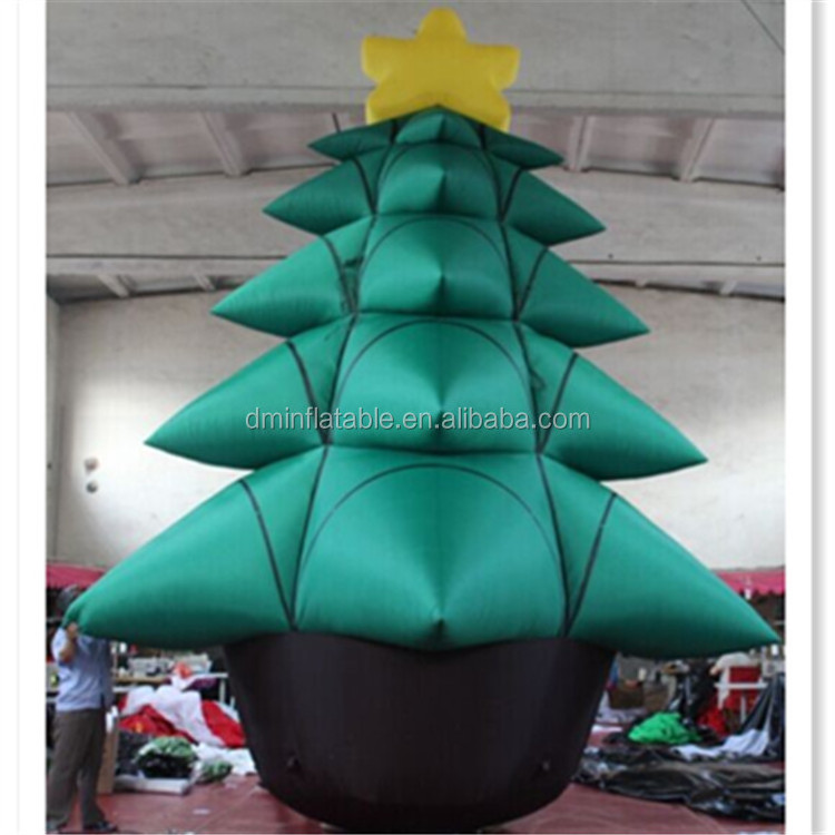 TOP !!Christmas Decoration Inflatable Xmas Tree with gift decoration / LED Christmas house