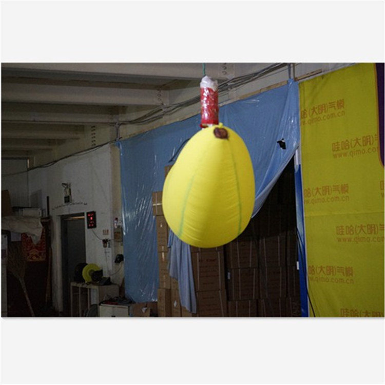 Christmas promotion advertising inflatable banana model giant inflatable banana for hanging decoration