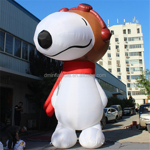 DAMING Customized Inflatable Well-known IP animation cartoon Giant Outdoor Advertising Inflatable Pink Panther Model for Sale