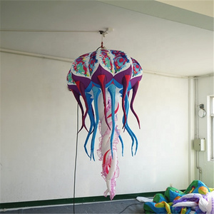 Giant LED Lighting jellyfish / inflatable stage decorative colorful inflatable jellyfish lights ball Party ceiling decoration