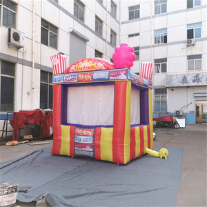 customized inflatable Carnival Shop booth / Inflatable Concession Stand inflatable carnival sales kiosk booth