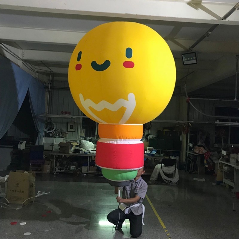 Giant Inflatable LED Light Bulb Balloon / Inflatable replicate Light Bulb for Christmas Decoration