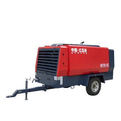 HG700-18 diesel rotary screw air compressor best air compressor for truck tires