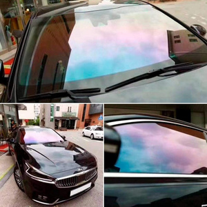 Uv Proof Solar Film For Car Window 75% Vlt Nano Ceramic Window Glass Film Chameleon Tint 1.52m X 30m