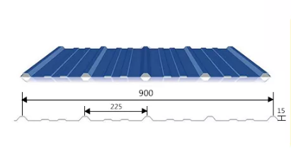 China 22 Gauge Corrugated Galvanized Zinc Roof Sheets / Iron Steel Tin Roof / Galvanised Corrugated Roofing Sheet