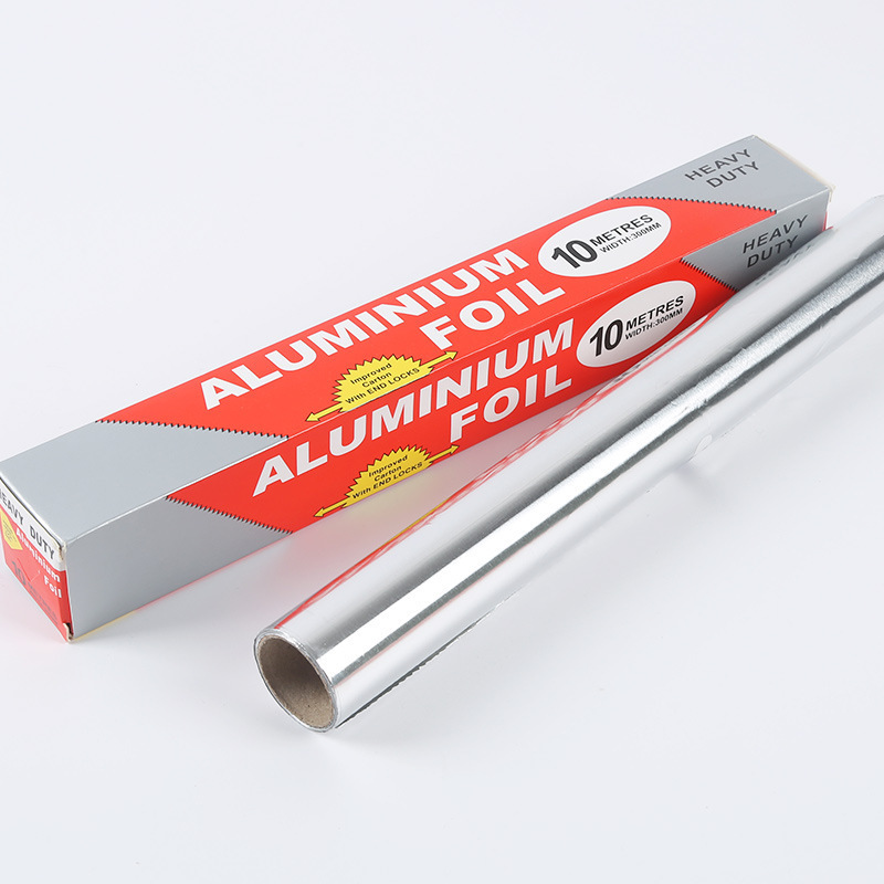 Factory Wholesale Aluminum foil roll Aluminum foil paper Household Kitchen Use 8011 Aluminum Foil Roll Paper