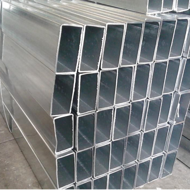 ERW galvanized steel pipe tube 2x2 galvanized tube 40x40x3mm4x4 inch 150x150 200x200 12 gauge galvanized square steel tube