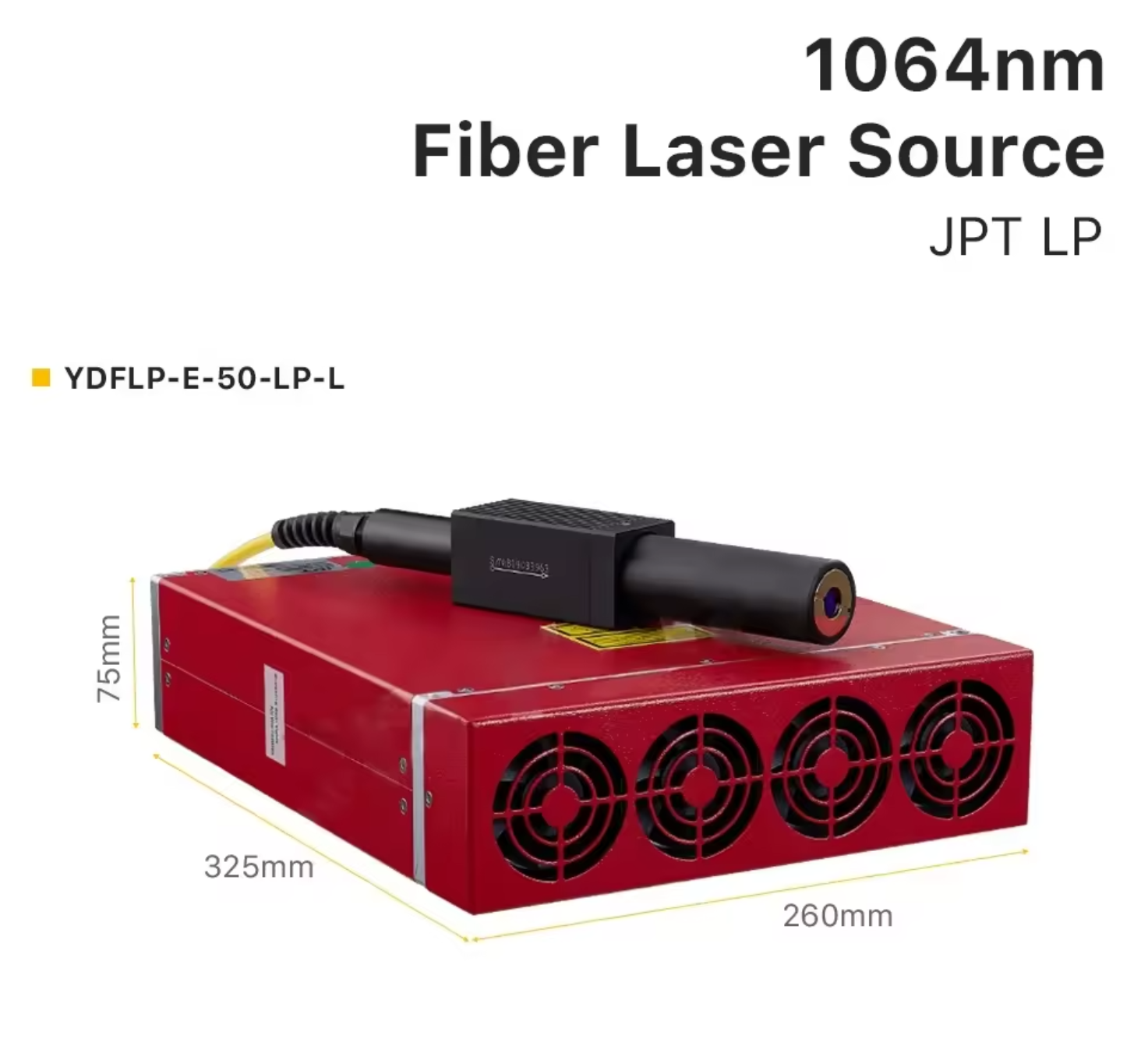 Factory price JPT LP+ Series  30W 50W MOPA Pulse Fiber Laser Module With Wide Frequencies High Quality for Fiber Laser Machine