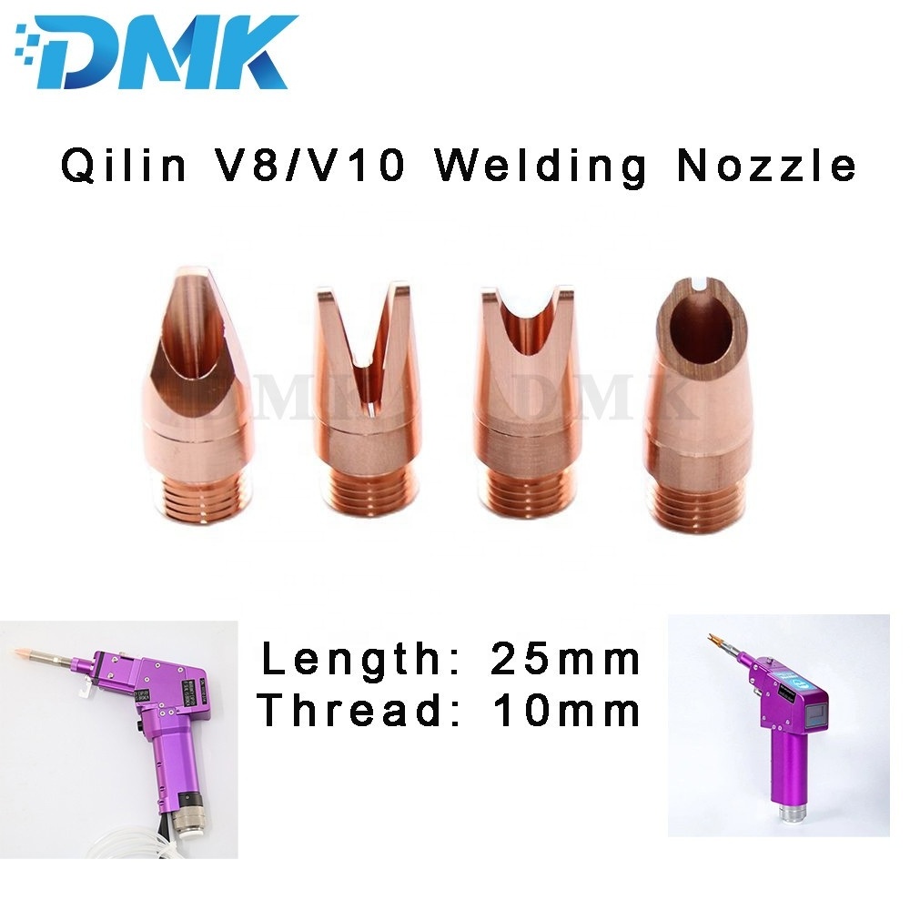 Factory Price M10 QiLin Fiber Laser Welding Nozzle For Hand-held Welding Head Copper Nozzle