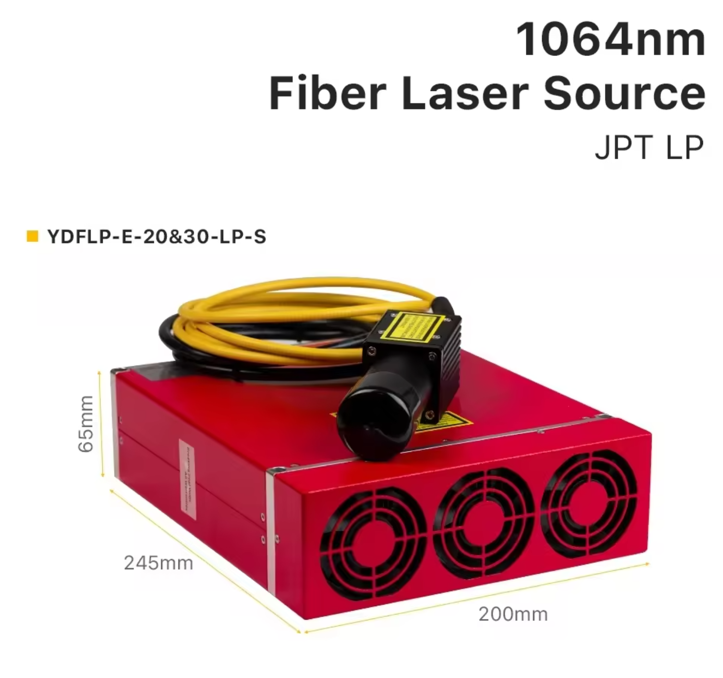 Factory price JPT LP+ Series  30W 50W MOPA Pulse Fiber Laser Module With Wide Frequencies High Quality for Fiber Laser Machine