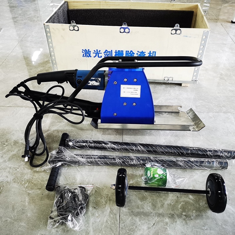 Hot Sale Slag Remover Cleaning Machine Fiber Laser Plates Slag Cleaner for Plasma Cutting Sheet Laser Cutting Machine