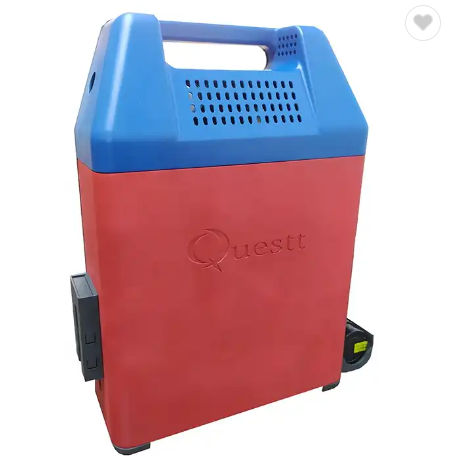 Cheapest Factory Sale 50W Backpack Mini Portable Pulsed Laser Cleaning Machine Rust Removal Painting Oil Cleaner