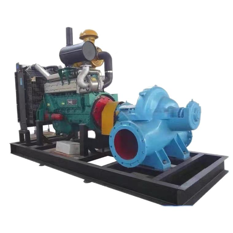 Hydropower Station Split Casing Centrifugal Pumping Machine S Series Double Suction Sand Water Pump