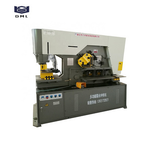 Multi-Purpose notch punch and shear hydraulic wide used Ironworker Machinery