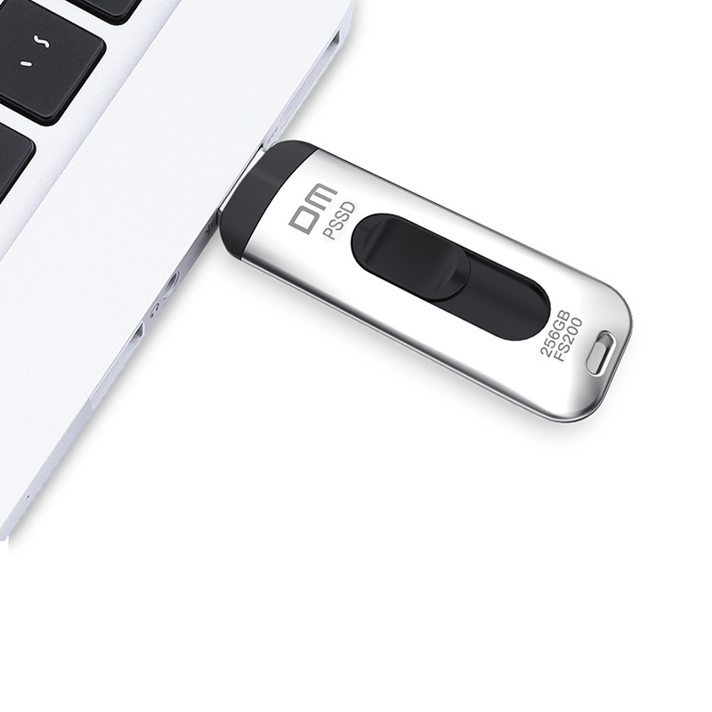 Portable solid state flash drive  USB3.1 SSD 64g 128g 256g high transfer speed FS200