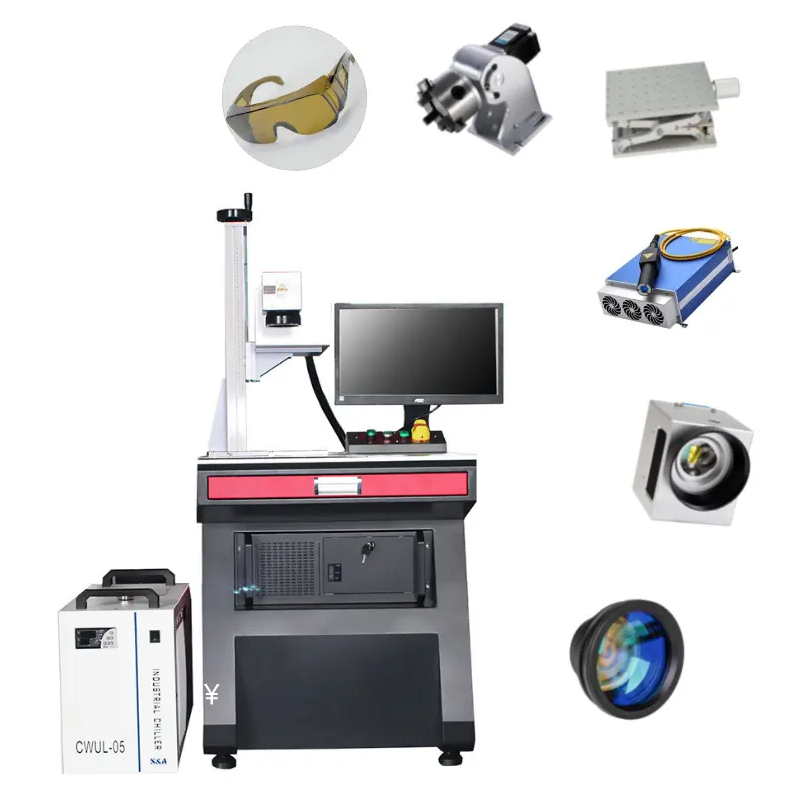 3w 5w 10w 15w 20w Industrial Uv Laser Etchers Engraver Markers Etching Engraving Uv Laser Marking Machine