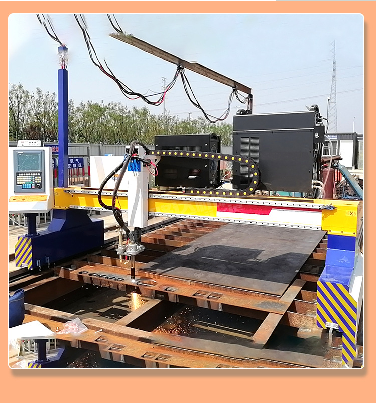 Hot sell CNC flame/plasma Gantry structure cutting machine RB-3060