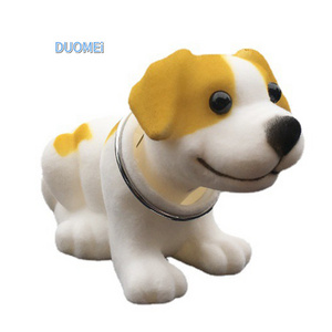 Factory Price Cartoon Tiny Shaking Nodding Dog Doll Bobble Head Custom Resin Craft Sculpture