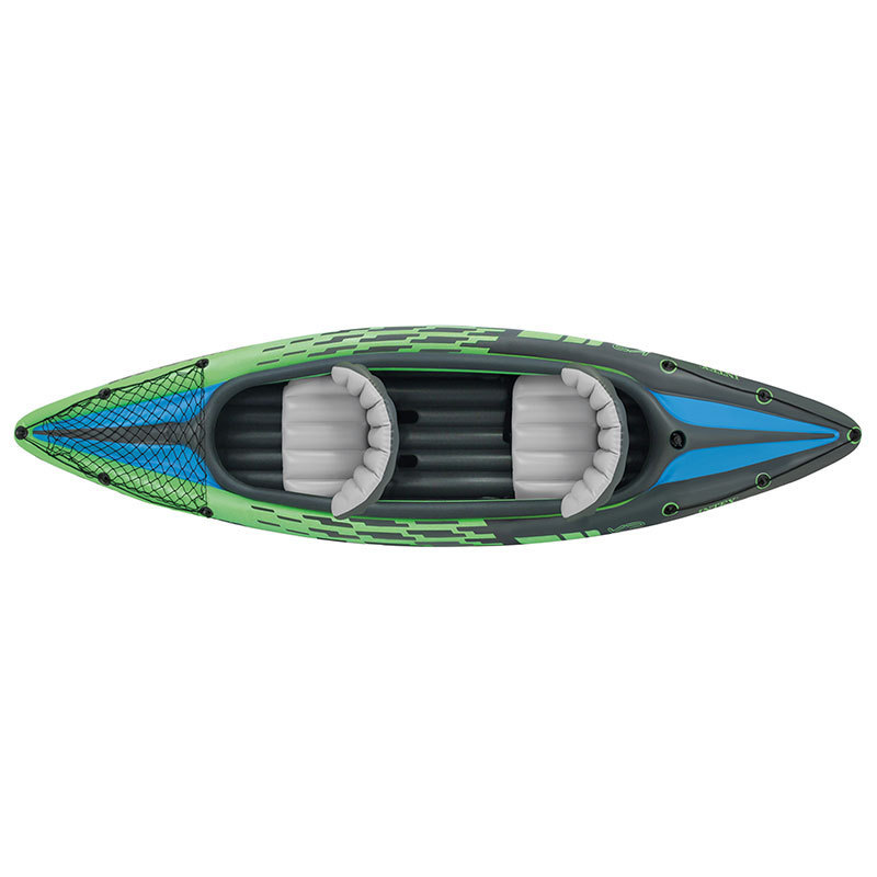 INTEX 68306* Inflatable  Boats For Fishing 2 Person Inflatable Canoe Raft With Paddles and Pump