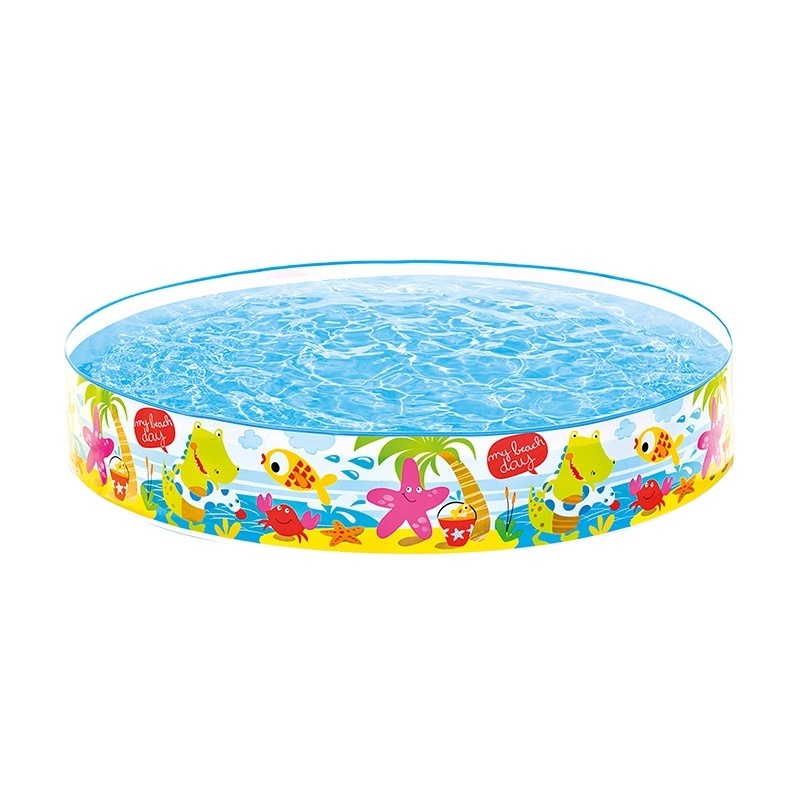 INTEX 56451 Under the ocean plastic swimming Pool   Fun at the beach Snapset Kids Plastic Swimming Pool