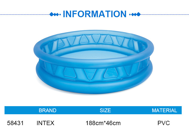 Intex 58431 Inflatable Soft Side pool  Baby mini plastic swimming pools