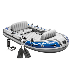 INTEX 68324 EXCURSION 4  INFLATABLE  BOAT SET