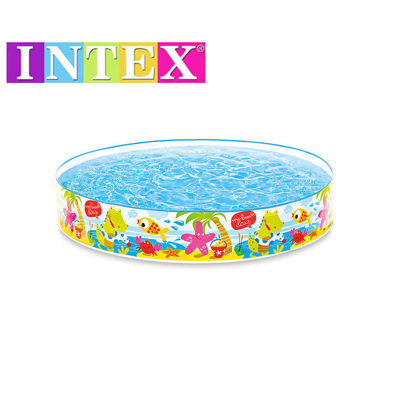 INTEX 56451 Under the ocean plastic swimming Pool   Fun at the beach Snapset Kids Plastic Swimming Pool