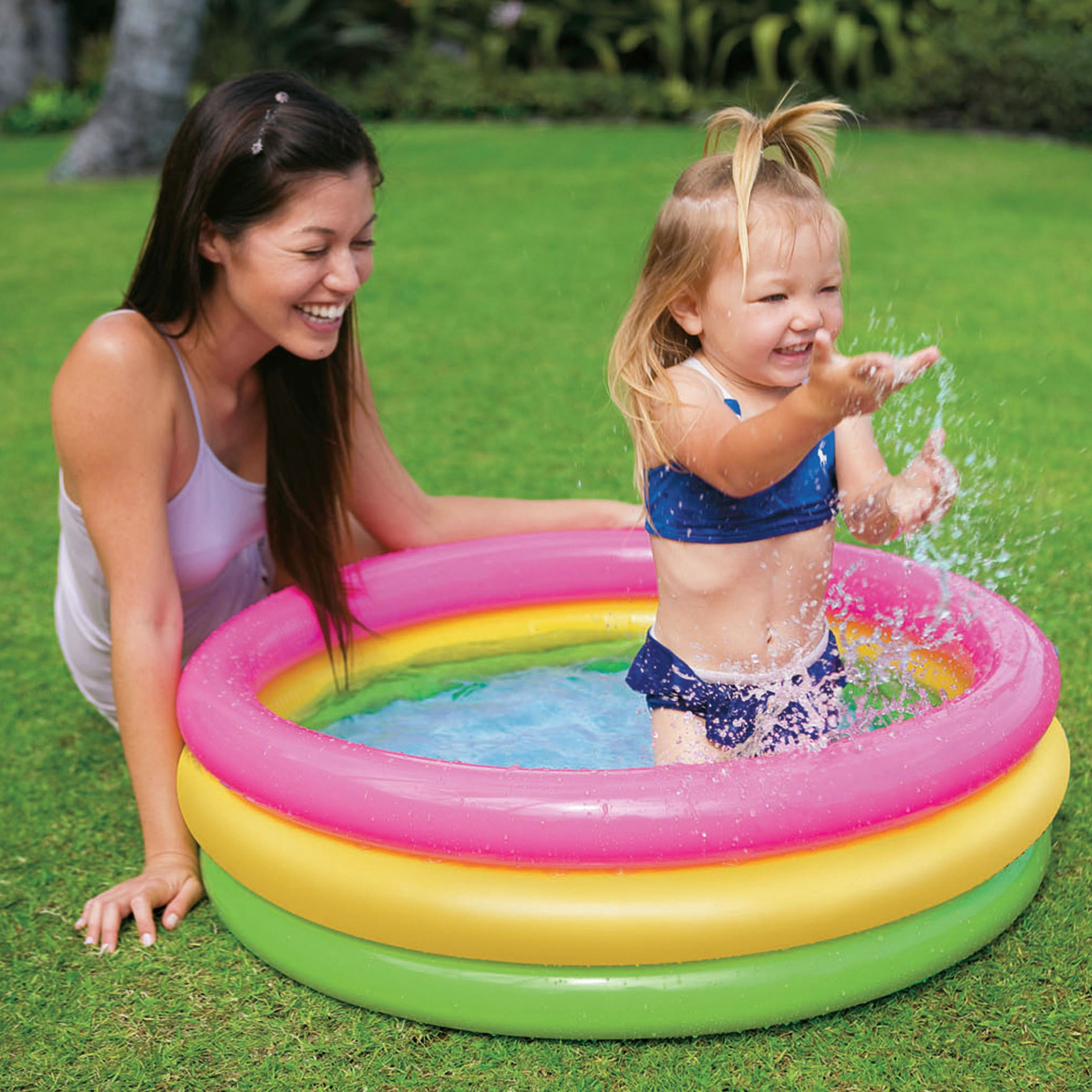 INTEX 58924 Piscina Gonflable Piscina 86cmX25cm Above Ground Bathtubs Inflatable swimming Pool