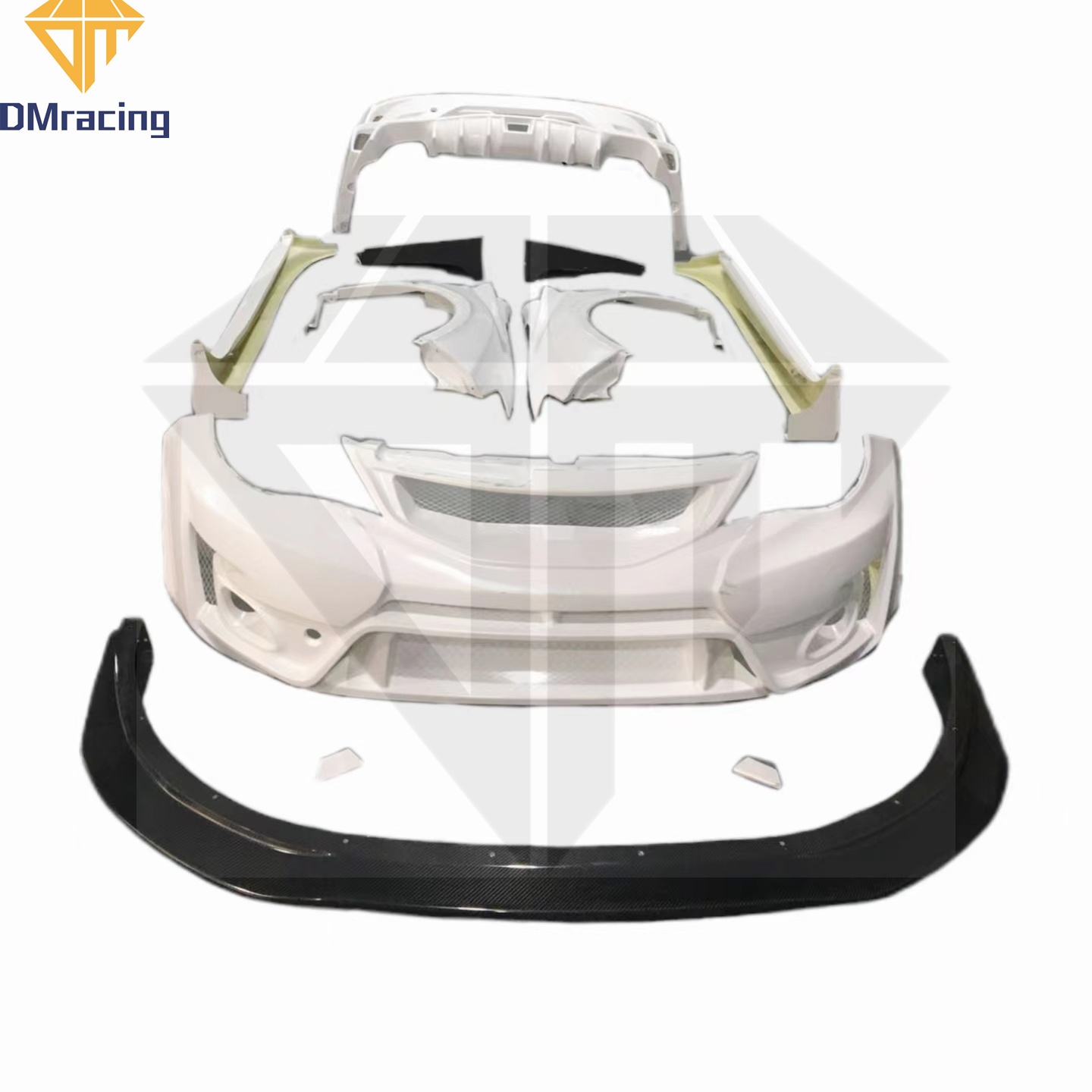 VARI VRS ULTIMATE STYLE HALF CARBON FIBER BUMPER BODY KIT FOR SUBARU IMPREZA 10 STI GVB GVF 2008-2011