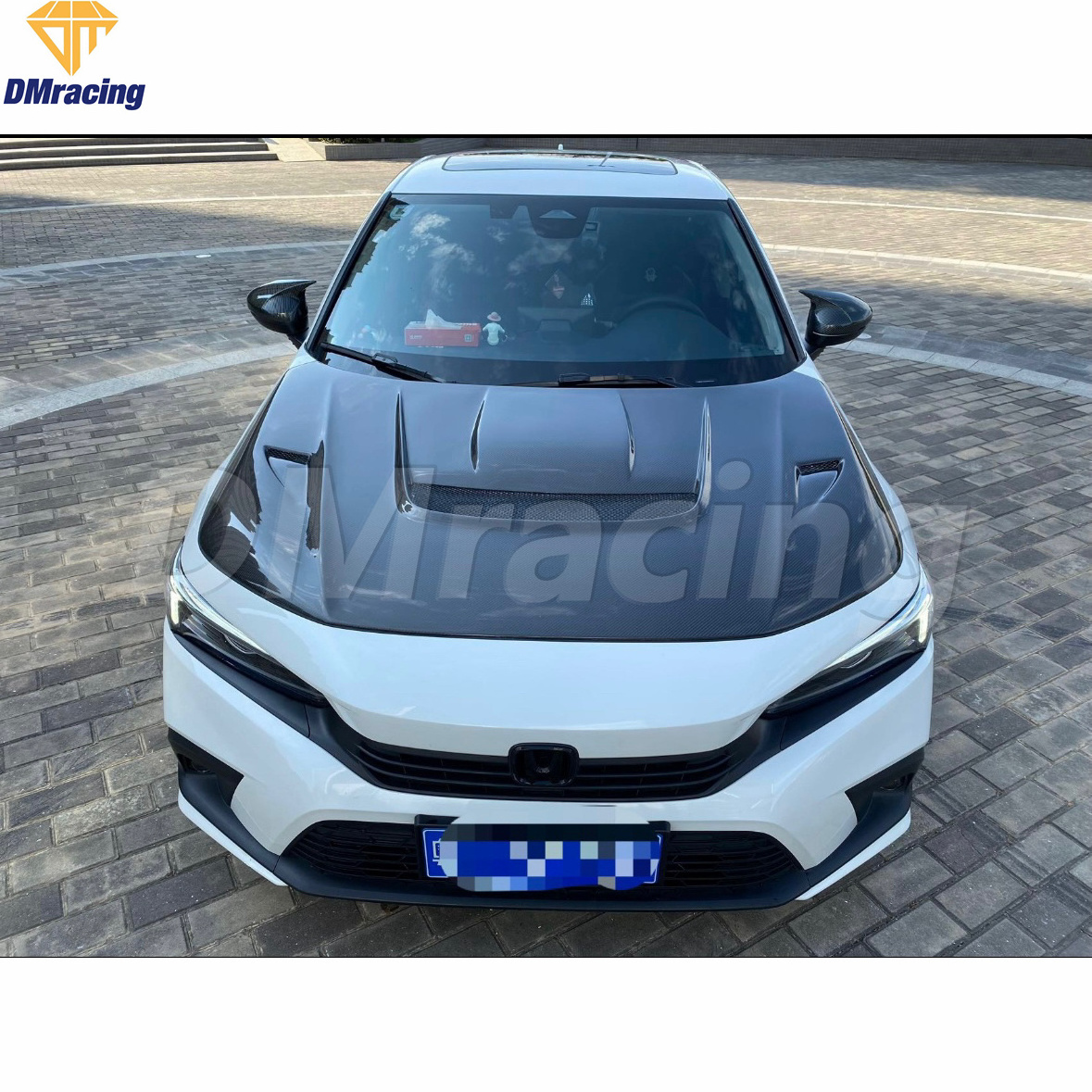 Vari Vrs Style Carbon Fiber Hood Bonnet For Honda Civic XI 2022 11TH Generation 11