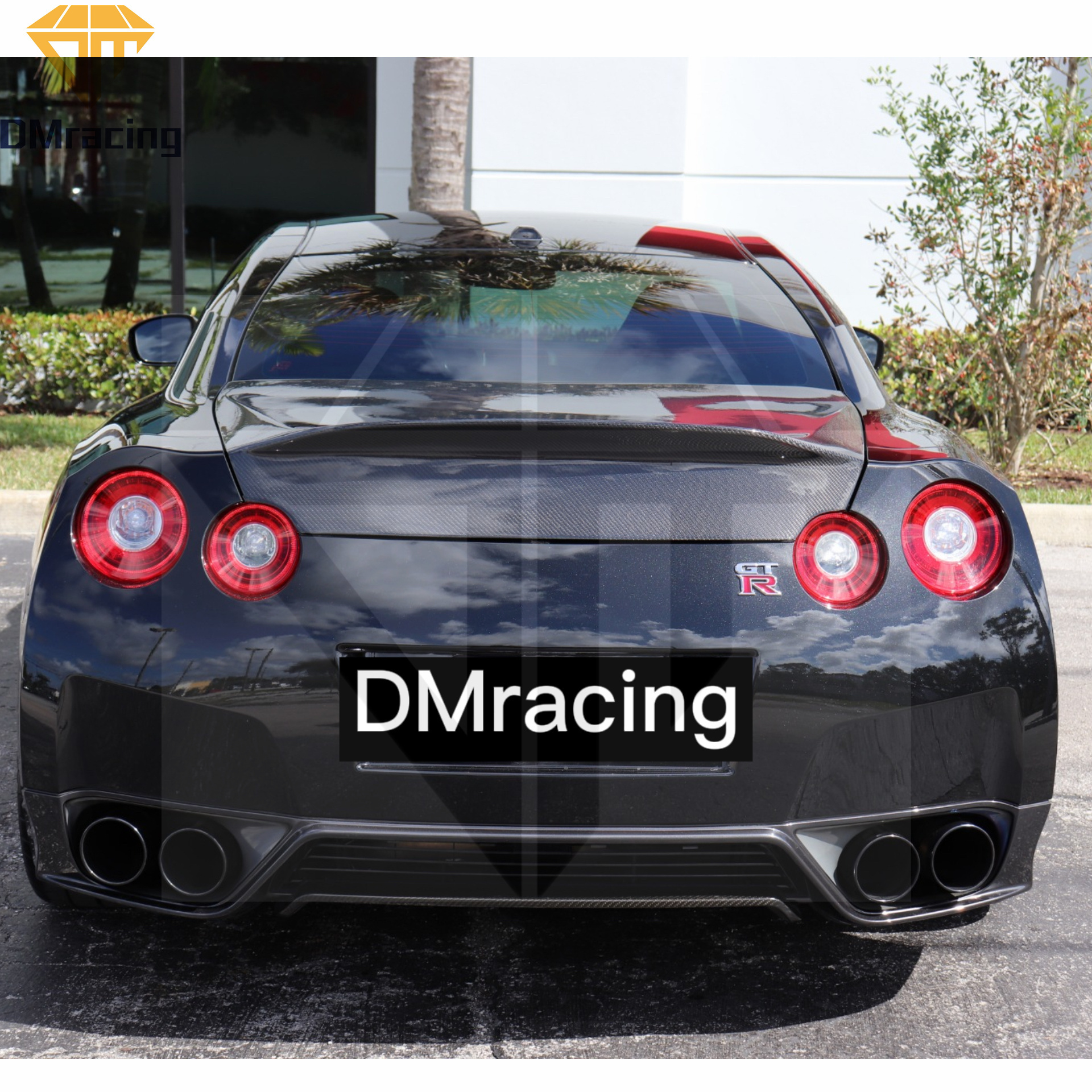 DO LUCK STYLE CARBON FIBER REAR TRUNK FOR NISSAN GTR R35 ...
