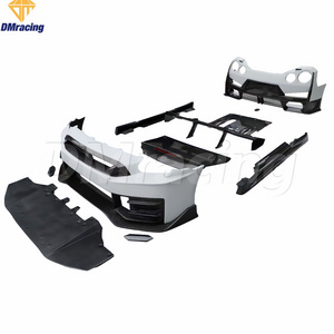 2024 Ver Nismo Style Half Carbon Fiber Bumper Body Kit For Nissan R35 GTR 2008-2016