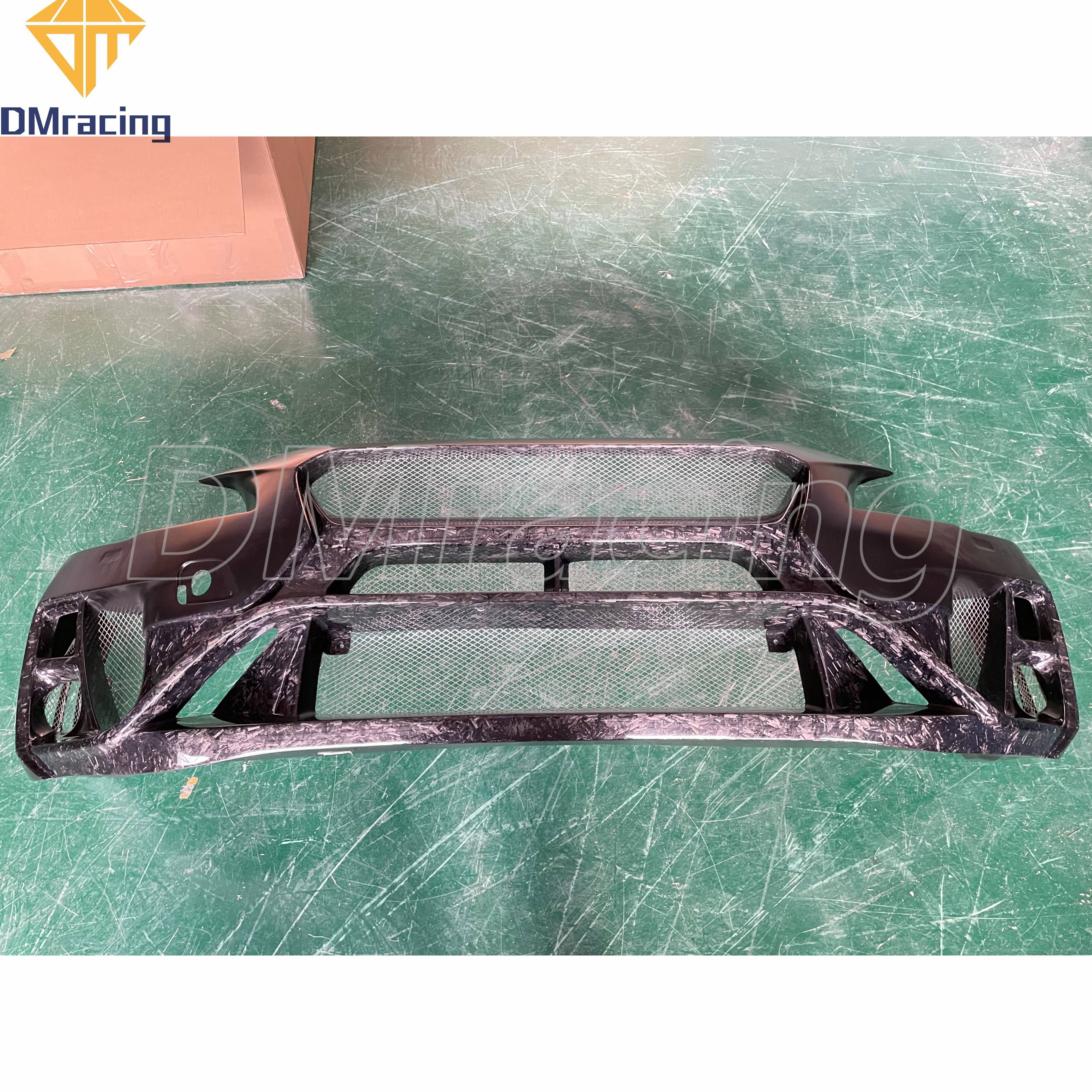 VARI VRS STYLE HALF FORGED CARBON FIBER WIDE FRONT BUMPER BODY KIT FOR SUBARU IMPREZA 11 VAB STI 2015-2018