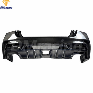 VARI VRS STYLE CARBON FIBER REAR BUMPER BODY KIT FOR SUBARU IMPREZA 11 VAB VAF STI S4 2015-2018