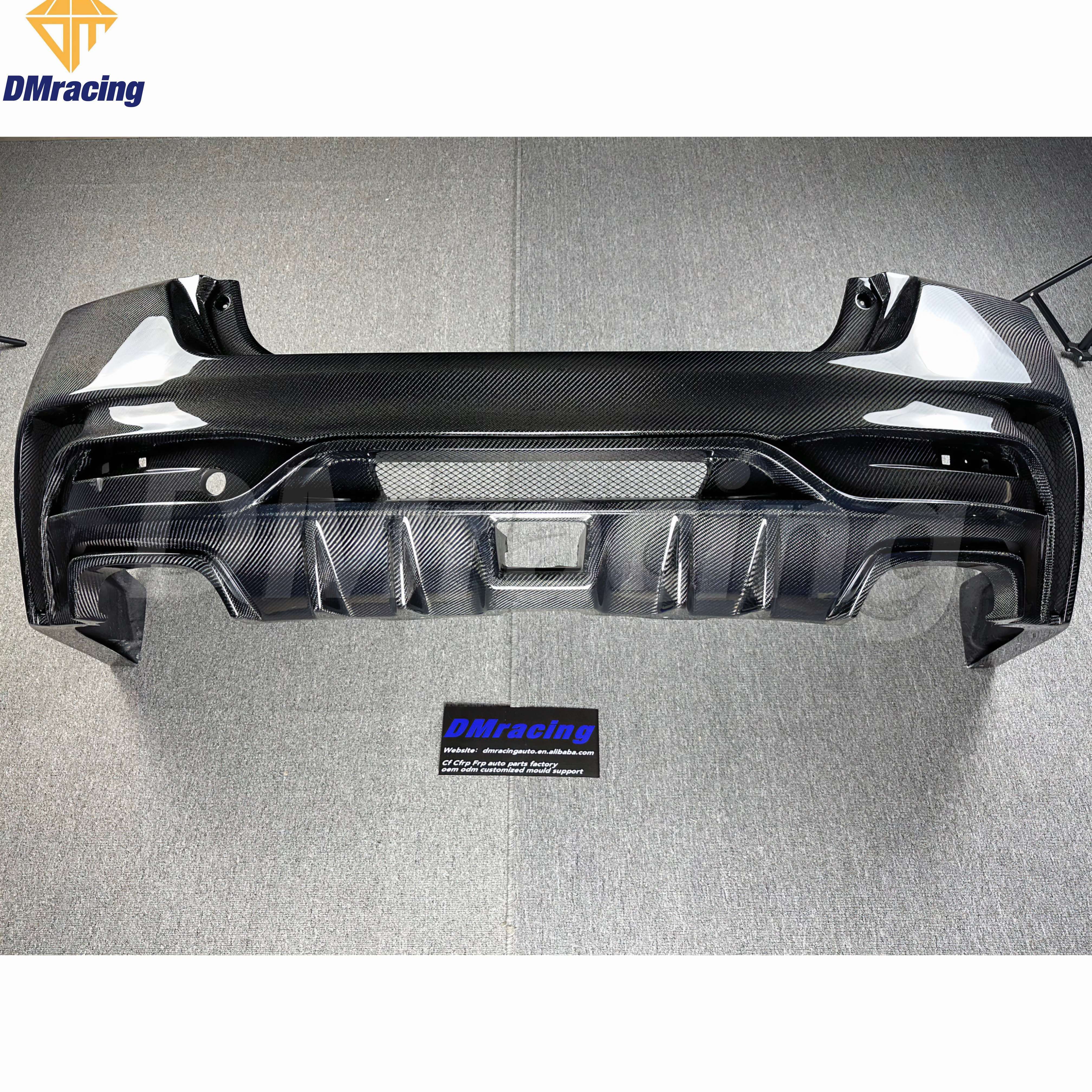 VARI VRS STYLE CARBON FIBER REAR BUMPER BODY KIT FOR SUBARU IMPREZA 11 VAB VAF STI S4 2015-2018