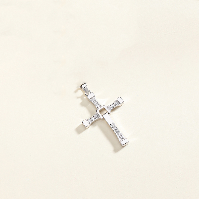 925 Minimalist Pendant Women Layer Tennis Necklaces Zirconia Jewelry Dainty 18K Gold s925 Sterling Silver Cross Necklace jewelry