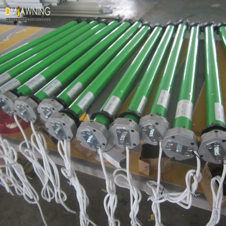 110V/230V 50HZ Linear Tubular Electric Awning Motor -20~60 Degree All-season Not Support 433.92 10PCS 50N 12 44 45