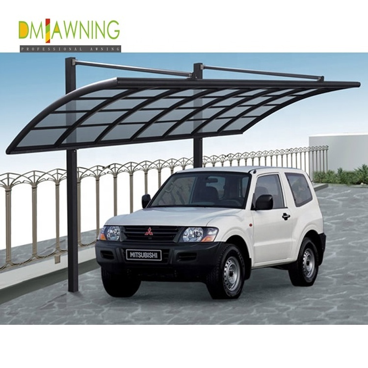 Waterproof Aluminium Carport,6x6M Outside Carport Canopy