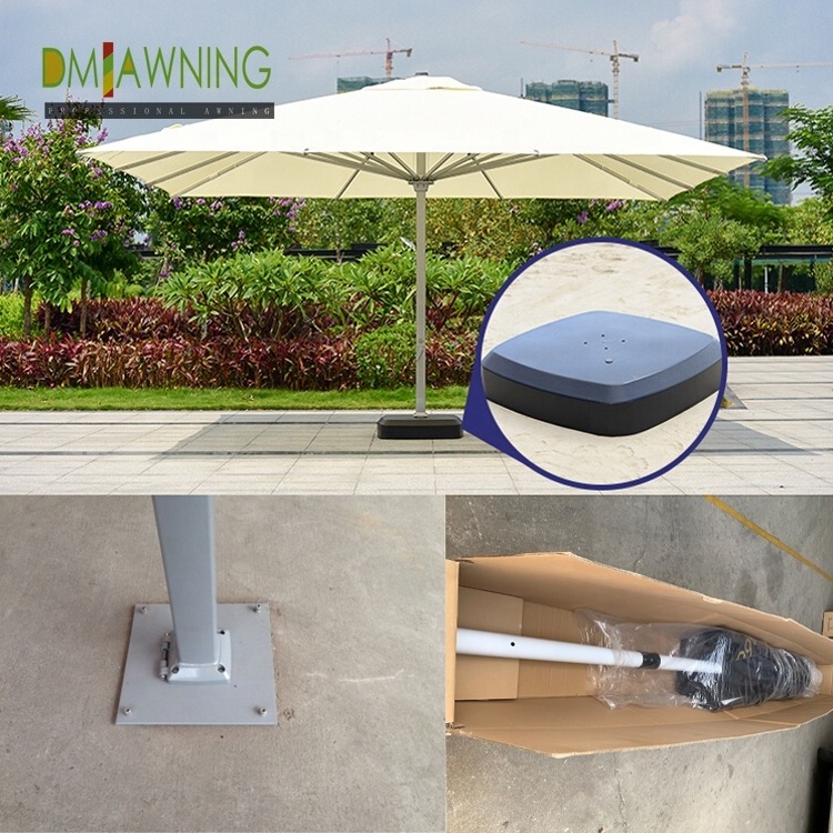 Wind-resistant Heavy Duty Big Patio Parasol Beach Umbrella