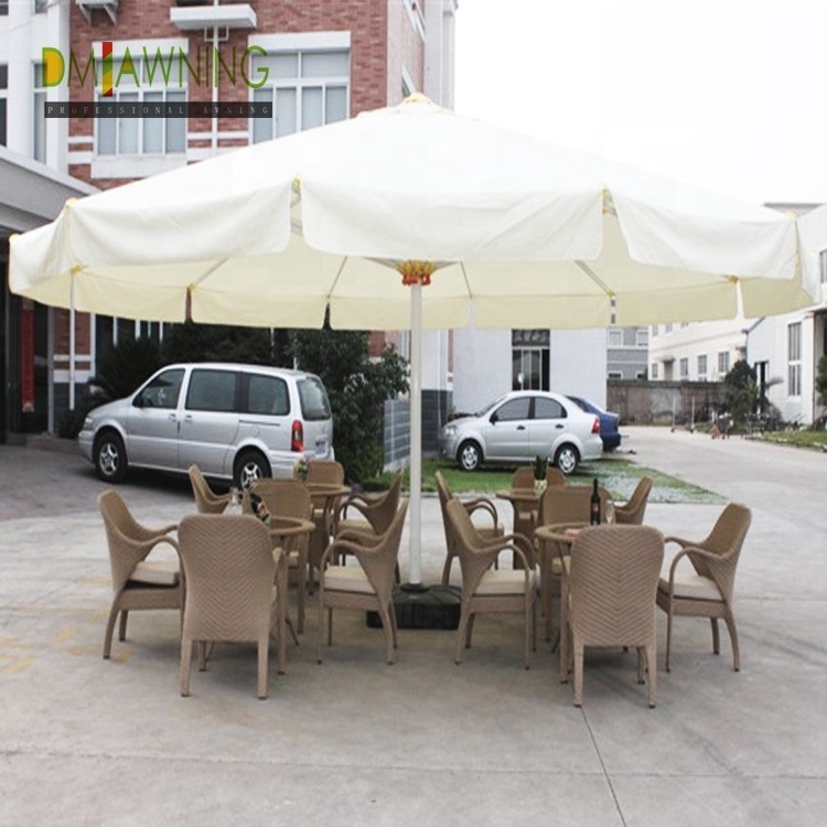 Outdoor Umbrella Beach Large Umbrella Garden Umbrella 4m 5m 6m Garden Set Outdoor Furniture 53x78mm Aluminum Pole 1.8mm