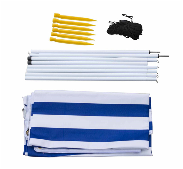 Factory Wholesale 150gsm UV protection Holiday Camping Beach Windscreen