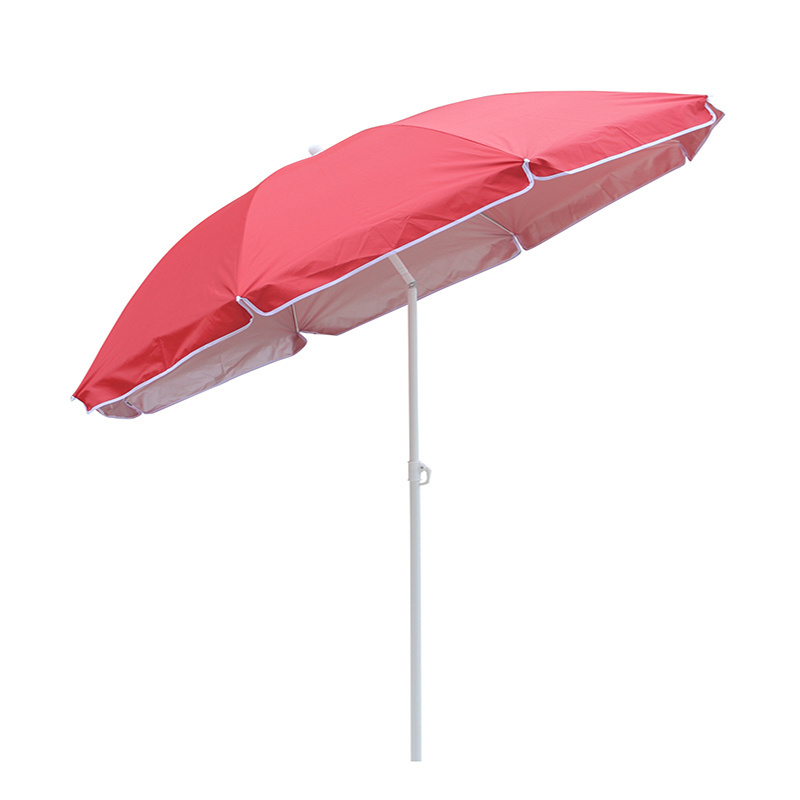 Beach Parasol Sun Garden Beach Umbrella Outdoor Furniture Umbrella Chinese Colorful Hot Popular Outdoor Pink Custom 100cm 2M