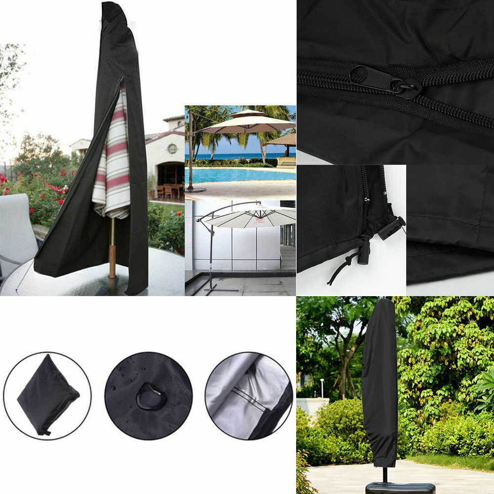 Garden Parasol Rain Cover Patio Umbrella Banana Cantilever Waterproof Sun Shield Outdoor Furniture Modern Umbrella Manufacturer