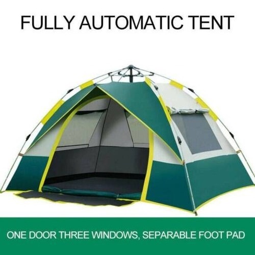 2024 hot sale automatic camping tent for 3-4 man outdoor camping tent