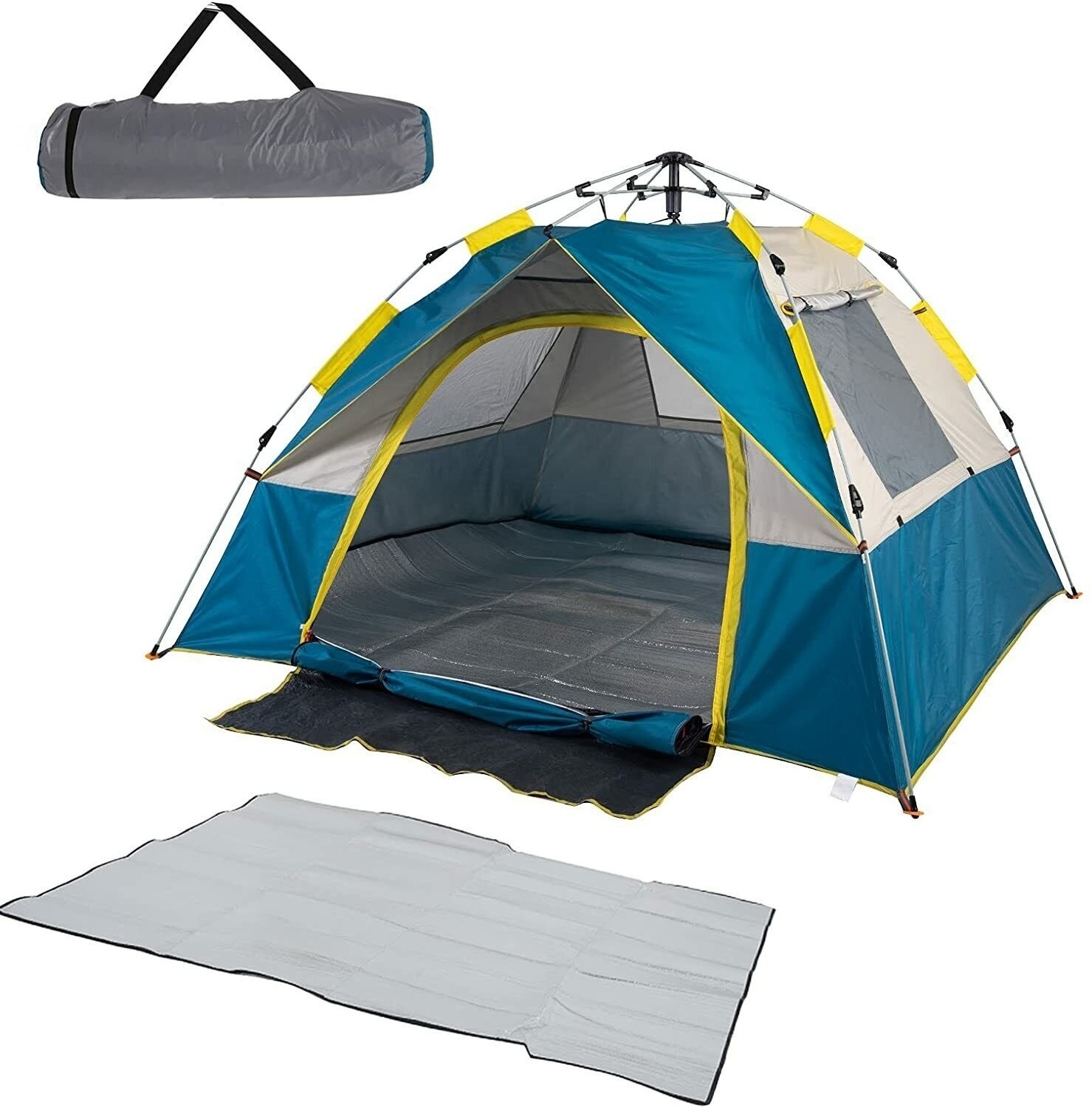 2024 hot sale automatic camping tent for 3-4 man outdoor camping tent