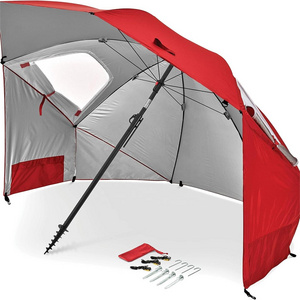 Hot Sale UPF 50+ Umbrella Shelter for Sun and Rain Protection 8-Foot 240CM for Outdoor Sunproof