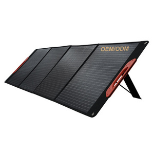 Mono-Crystalline Silicon Outdoor portable folding Flexible 200 watt foldable and portable solar panel